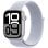 Apple Watch Series 10 GPS 42mm Retina OLED Argento Correa Loop Sport Blu M Resistente all'Acqua 50m