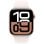 Apple Watch Series 10 GPS 42mm OLED Aluminium Or Rose Bracelet Rose M/L Étanche IP6X Pulsomètre SpO2
