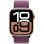 Apple Watch Series 10 GPS 42mm OLED Roségold Lila Textilarmband Always-On Wasserdicht IP6X