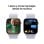 Apple Watch Series 10 GPS 46mm Caja Aluminio Plata con Correa Loop Deportiva Azul Nube