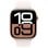 Apple Watch Series 10 GPS 46mm Caja Aluminio Oro Rosa con Correa Deportiva Rosa Rubor M/L
