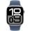 Apple Watch Series 10 GPS + Cellular 42mm Caja Aluminio Plata con Correa Deportiva Azul Denim M/L