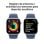 Apple Watch Series 10 GPS + Cellular 42mm Caja Aluminio Plata con Correa Deportiva Azul Denim M/L