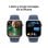Apple Watch Series 10 GPS + Cellular 42mm Retina OLED Alumínio Prateado Azul Denim M/L