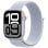 Apple Watch Series 10 GPS + Cellular 42mm OLED Silber Blau Einheitsgröße Wasserfest IP6X
