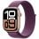 Apple Watch Series 10 GPS + Cellular 42mm Caja Aluminio Oro Rosa con Correa Loop Deportiva Ciruela