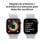 Apple Watch Series 10 GPS + Cellular 46mm Caja de Aluminio Plata con Correa Loop Deportiva Azul Nube