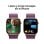 Apple Watch Series 10 GPS + Cellular 46mm OLED Oro Rosa Correa Loop Ciruela Grande Resistenza Acqua IP6X