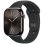 Apple Watch Series 10 GPS + Cellular 46mm Caja Titanio Pizarra con Correa Deportiva Negra S/M