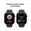 Apple Watch Series 10 GPS + Cellular 46mm Caja Titanio Pizarra con Correa Deportiva Negra M/L