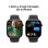 Apple Watch Series 10 GPS + Cellular 46mm Caja Titanio Pizarra con Correa Deportiva Negra M/L