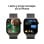 Apple Watch Series 10 GPS + Cellular 42 mm Schiefer-Titangehäuse mit Schiefer-Milanese-Schlaufe