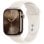 Apple Watch Series 10 GPS + Cellular Cassa in titanio color oro da 42 mm con cinturino Starlight Sport - S/M