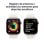 Apple Watch Series 10 GPS + Cellular Cassa in titanio color oro da 42 mm con cinturino Starlight Sport - S/M