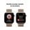 Apple Watch Series 10 GPS + Cellular 42mm OLED Oro Correa Milanese Loop Resistente Acqua IP6X