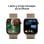 Apple Watch Series 10 GPS + Cellular 42mm Caja Titanio Oro con Correa Milanese Loop Oro