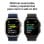 Apple Watch Ultra 2 OLED 49 mm Digital 410 x 502 Pixel Touchscreen 4G Titan WLAN GPS (MX4J3TY/A)