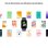 Pulseira de Atividade Samsung Galaxy Fit3 Bluetooth AMOLED Cinza 13 dias autonomia