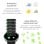 Ksix Core 2 Smartwatch, Amoled-Bildschirm, 1,43 Zoll, Schwarz