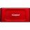 Disco Duro Kingston XS1000 2TB SSD Externo USB 3.2 Gen 2 Rojo 1050 MB/s