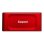 Disco Duro Kingston XS1000 2TB SSD Externo USB 3.2 Gen 2 Rojo 1050 MB/s