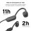 Head Auriculares Inalámbricos Waterproof de Conducción Ósea con Asistentes de Voz 32GB e IPX8 Negros