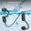 Head Auriculares Inalámbricos Waterproof de Conducción Ósea con Asistentes de Voz 32GB e IPX8 Negros