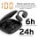 Head Open Ear Auriculares Inalámbricos Deportivos con Autonomía 6+24h, Asistentes de Voz, Ipx4 Negro