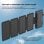 Head Powerbank Solar 10.000 Mah 22.5W con Power Delivery, Carga Simultánea, Carga Inalámbrica Negro