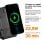 Head Powerbank Solar 10.000 Mah 22.5W con Power Delivery, Carga Simultánea, Carga Inalámbrica Negro