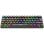 Lipa X23 Teclado Mecánico Gaming RGB de 61 Teclas Switch Marrón Conectividad Dual Negro Qwerty