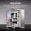 Corsair 6500X Mid-Tower ATX Dual Tempered Glass USB-C Weiß/Aluminium