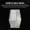 Corsair 6500X Mid-Tower ATX Dual Tempered Glass USB-C Weiß/Aluminium