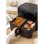Create Air Fryer Dual Freidora de Aire 10L con Separador 2400W Negro