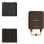 Create Stone Studio Sandwichera Grill Y Gofrera Intercambiable Individual 600W Negro