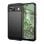 Max Power Digital Carbon Fiber Case für Google Pixel 8a, stoßfeste schwarze Silikonhülle