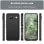 Max Power Digital Carbon Fiber Case für Google Pixel 8a, stoßfeste schwarze Silikonhülle