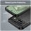 Max Power Digital Carbon Fiber Case für Google Pixel 8a, stoßfeste schwarze Silikonhülle