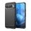 Coque Max Power Digital en fibre de carbone pour Google Pixel 9 Pro, coque antichoc en silicone noir