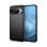 Custodia Max Power Digital Carbon Fiber per Google Pixel 9 Custodia antiurto in silicone nero
