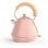 Create Kettle Retro Hervidor de Agua Eléctrico 1L 1200W Rosa