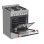 Cocina Vitrokitchen PF6060IB Gas Butano 4 Fuegos 60x60cm Acero Inoxidable