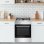 Cocina Vitrokitchen PF6060IB Gas Butano 4 Fuegos 60x60cm Acero Inoxidable