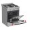 Vitrokitchen PF6060IN Cocina a Gas Natural 4 Fuegos 60x60cm Acero Inoxidable