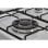 Vitrokitchen CB5535BN Fogão a Gás Natural 3 Queimadores com Forno Elétrico Branco