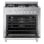 Vitrokitchen ST9060IB Cocina a Gas Butano 5 Fuegos con Horno Eléctrico 90cm