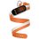 Bracelet en cuir bicolore blanc/orange Xiaomi pour Xiaomi Smart Band 9