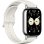 Xiaomi REDMI Watch 5 Lite Bluetooth GPS 1,96" Gold Weißes Armband Cardio SpO2 5ATM