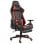 VidaXL Power Gaming Chair avec repose-pieds inclinable rouge