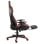 VidaXL Power Gaming Chair avec repose-pieds inclinable rouge